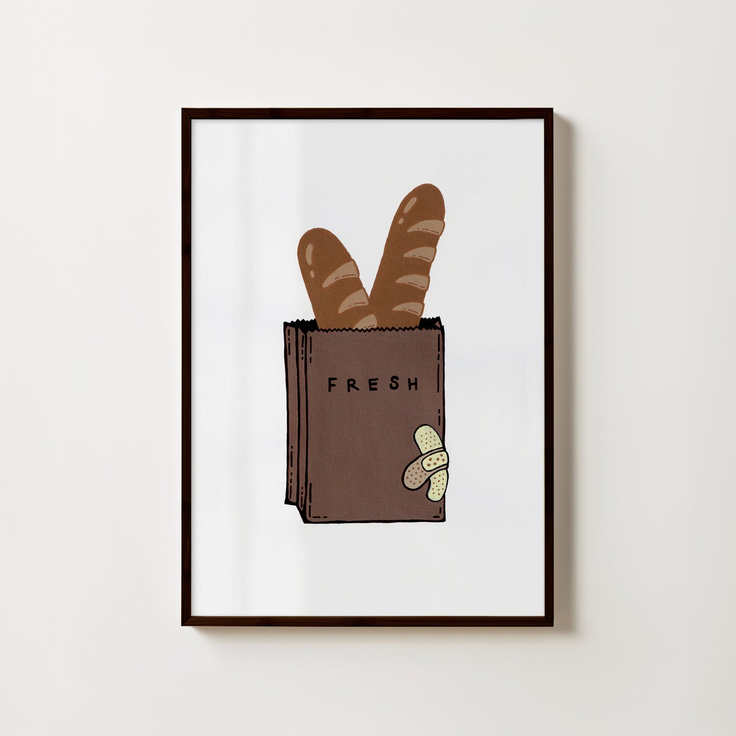 "Fresh Bread" // art print