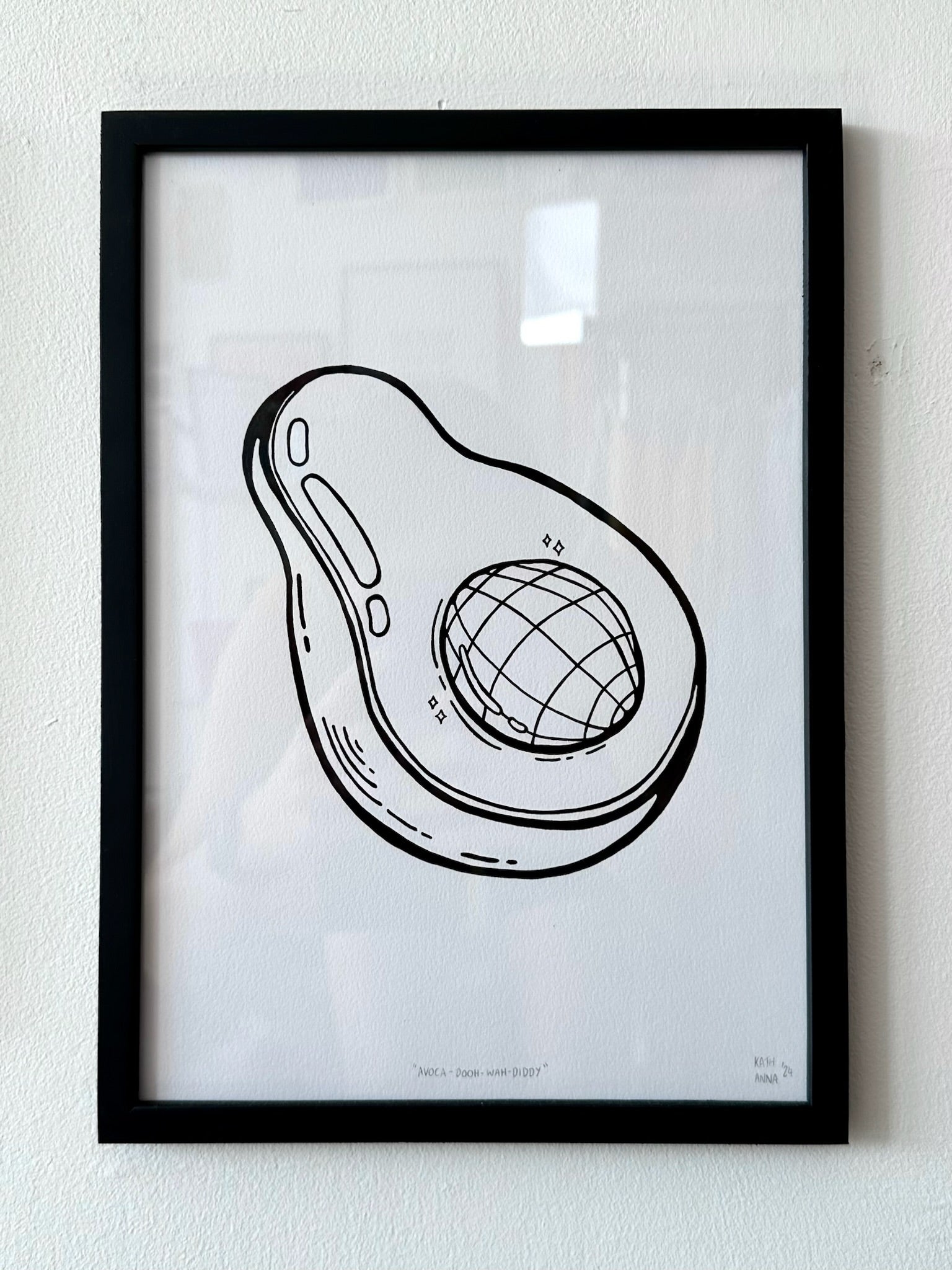 "Avoca-Dooh-Wah-Diddy" // original (unframed or framed) – Good Moods Studio