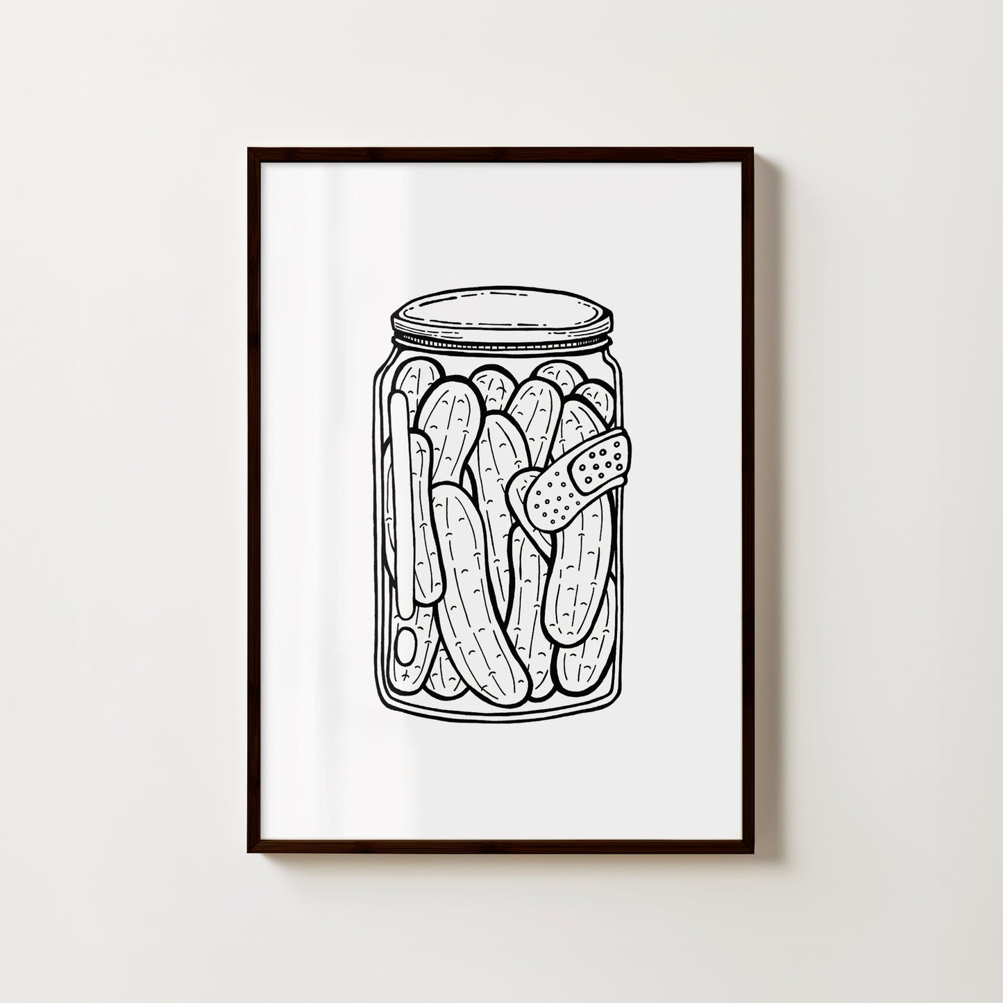 "In A Pickle" // art print