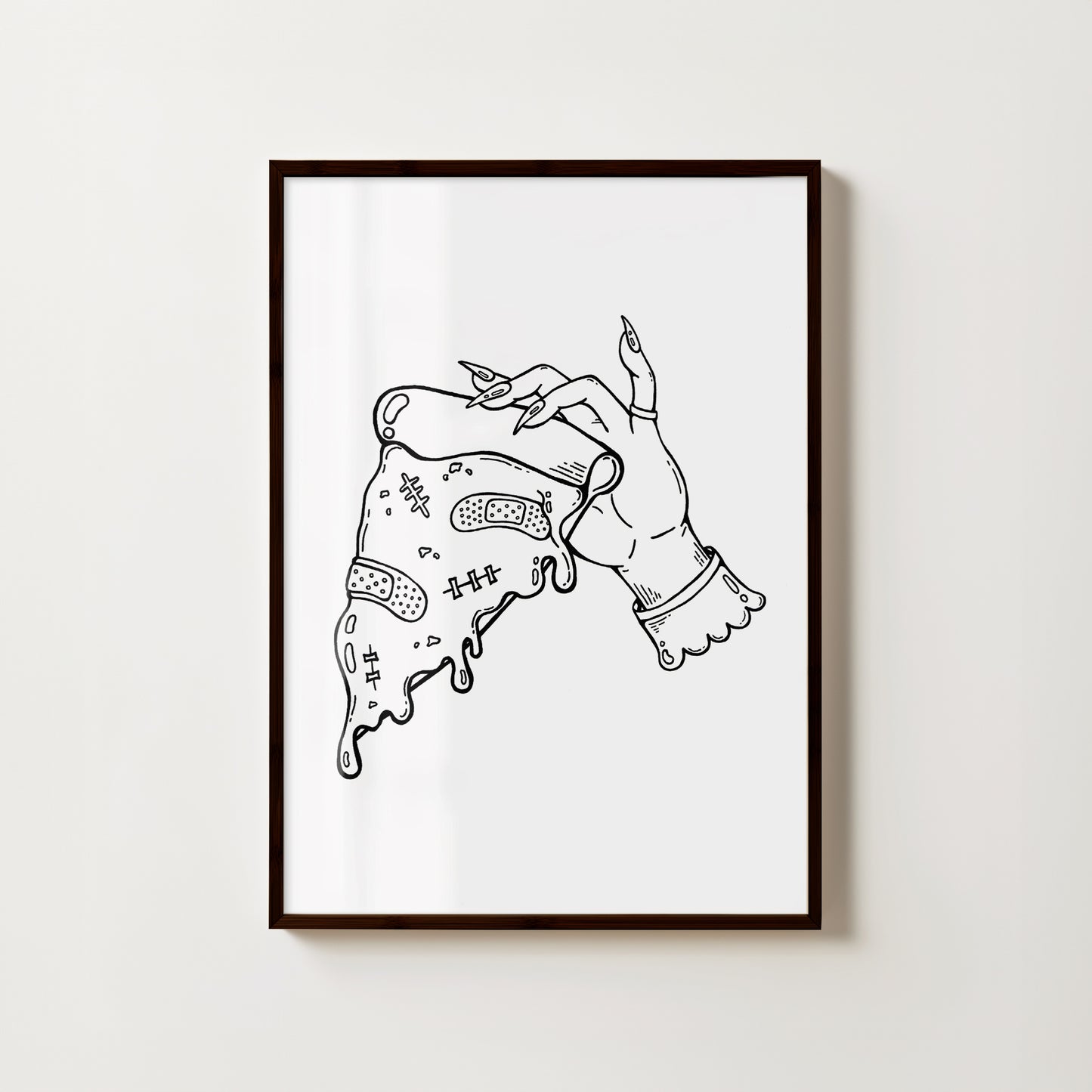 "Save Me A Slice" // art print