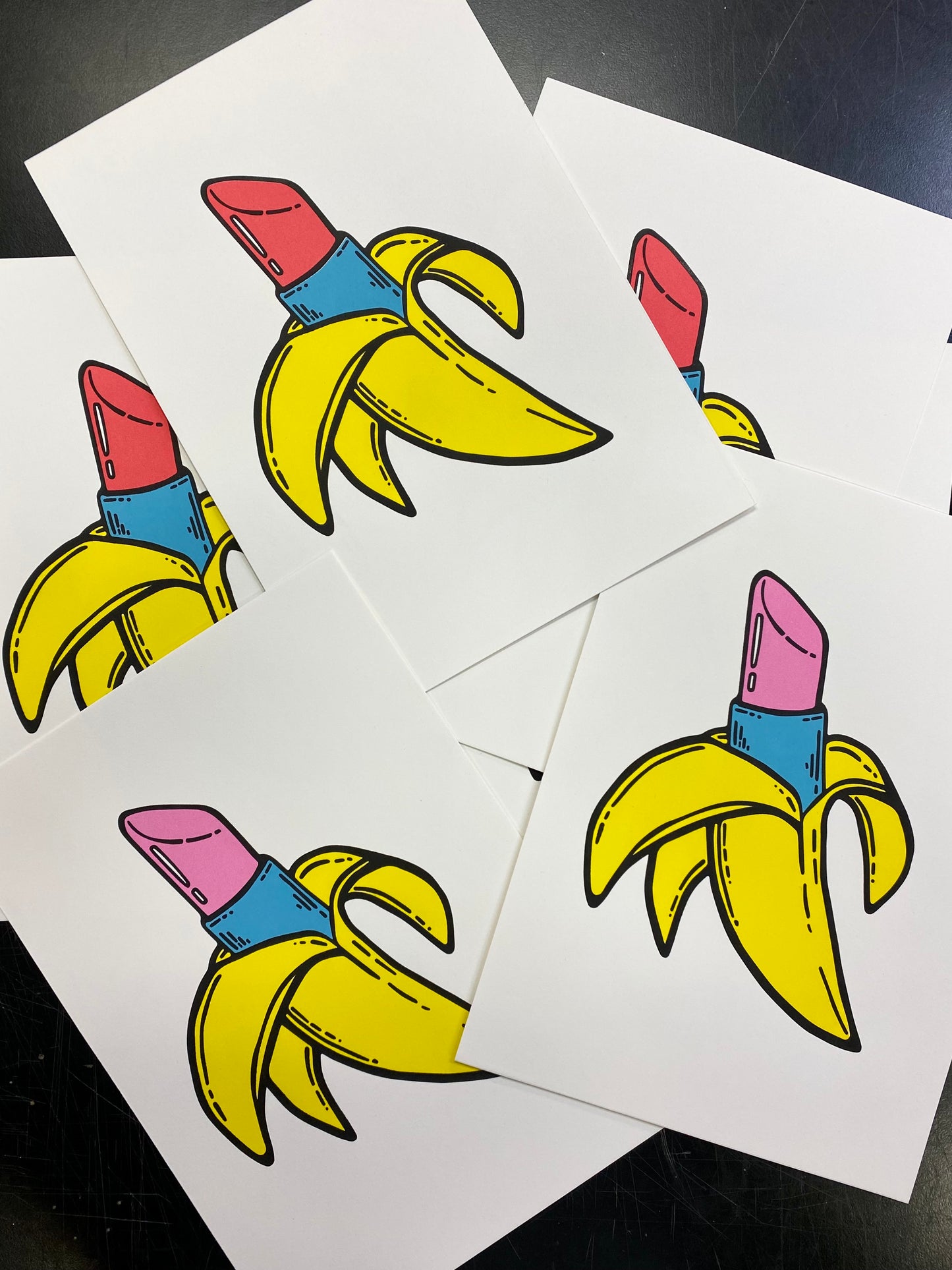 'banana #1' // LIMITED EDITION A4 screen print