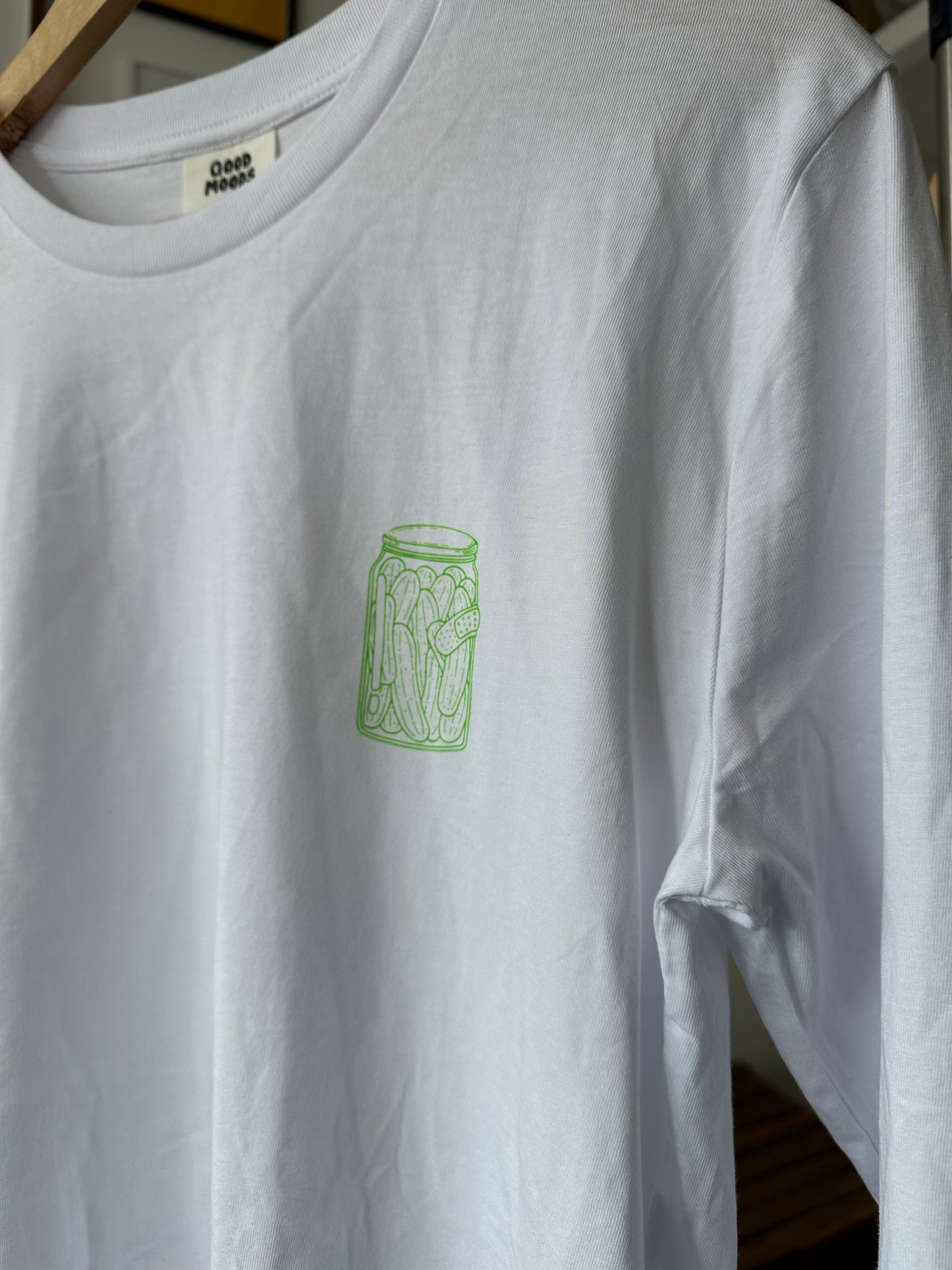 'green pickles' // long sleeve (SAMPLE SALE)