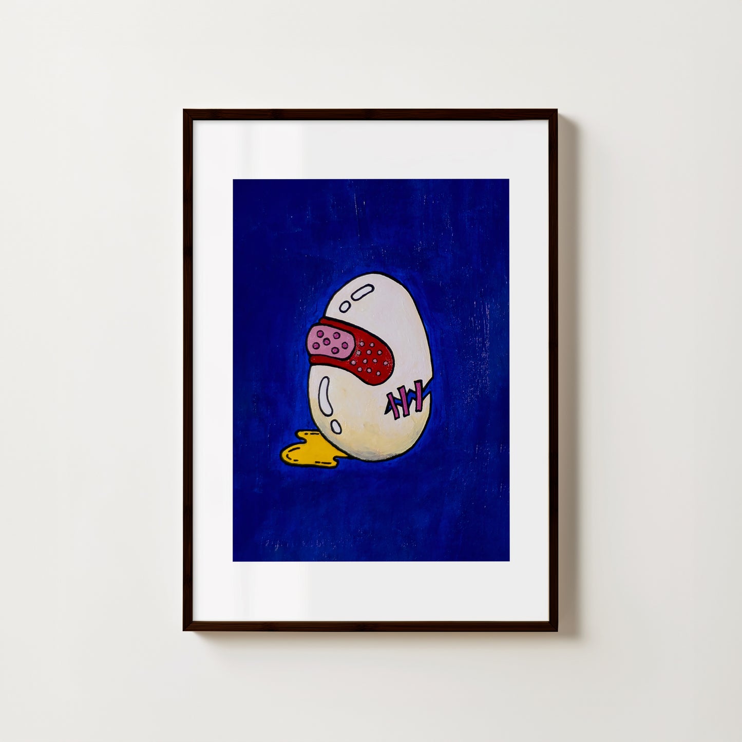 "Bruised Eggo #2" // art print