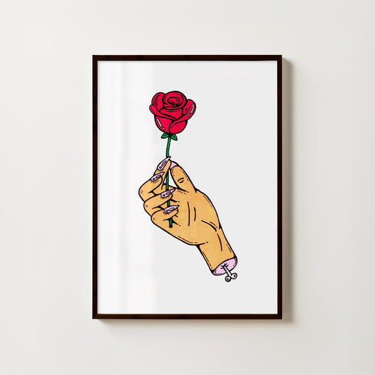 "Can I Call You Rose?" // art print