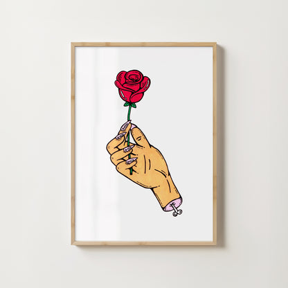 "Can I Call You Rose?" // art print