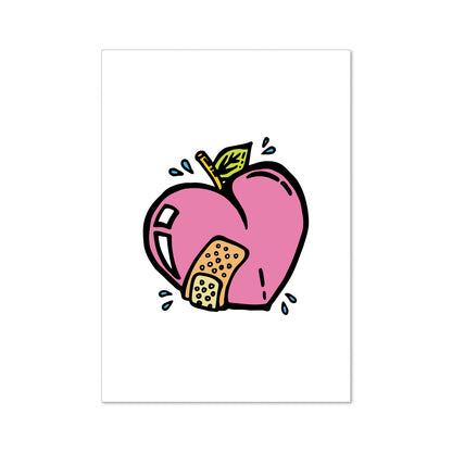 'peach & punch' // graphic print (multiple colour options)