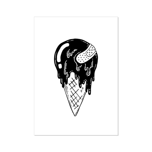 'i-scream' // graphic print