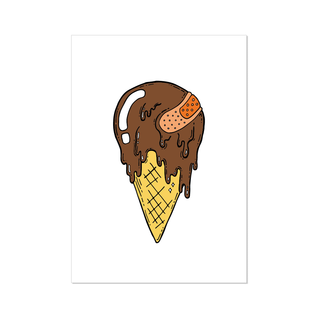 'i-scream' // graphic print (multiple colour options)