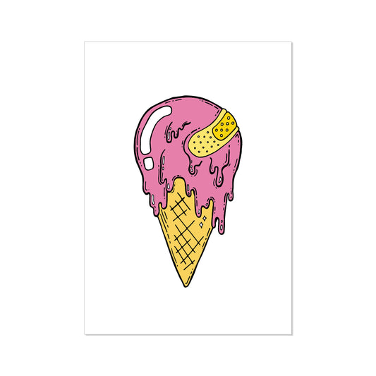'i-scream' // graphic print (multiple colour options)