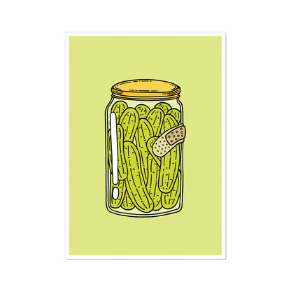 'in a pickle' // graphic print (multiple colour options)