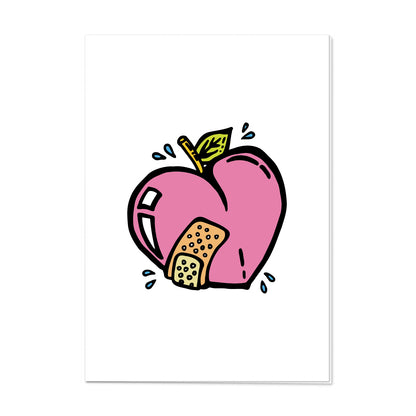 greeting card // 'peach & punch'