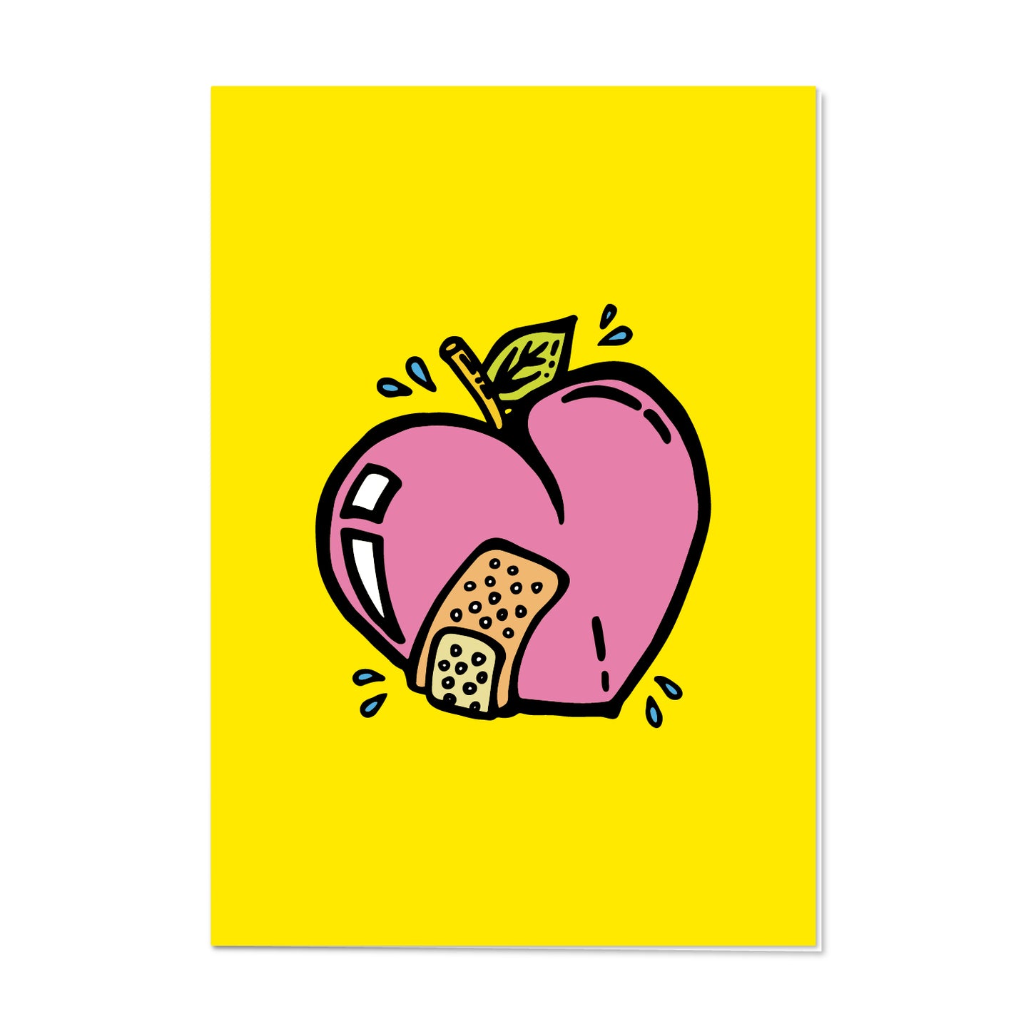 greeting card // 'peach & punch'