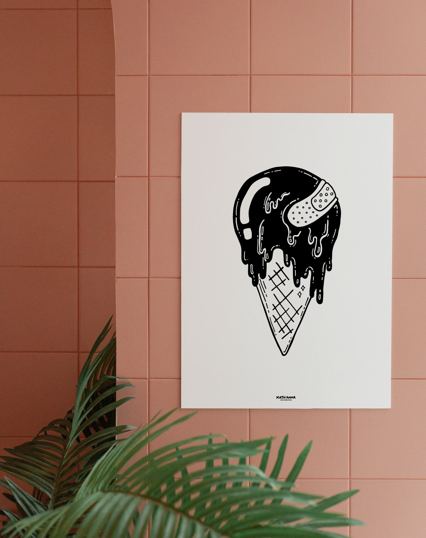 'i-scream' // graphic print (multiple colour options)