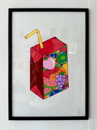 "Fruity Juicebox" // original (unframed or framed)