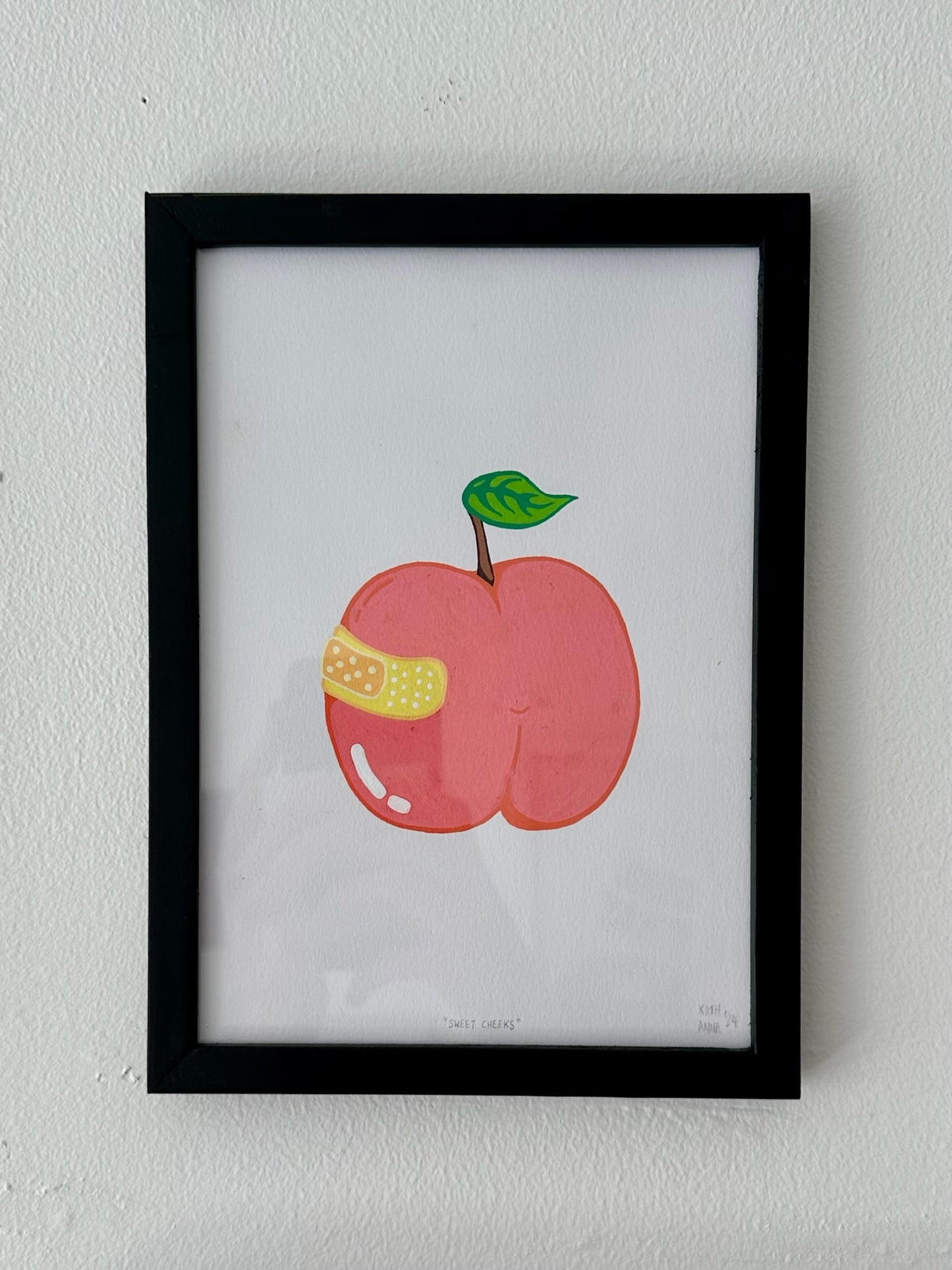 "Sweet Cheeks" // original (unframed or framed)