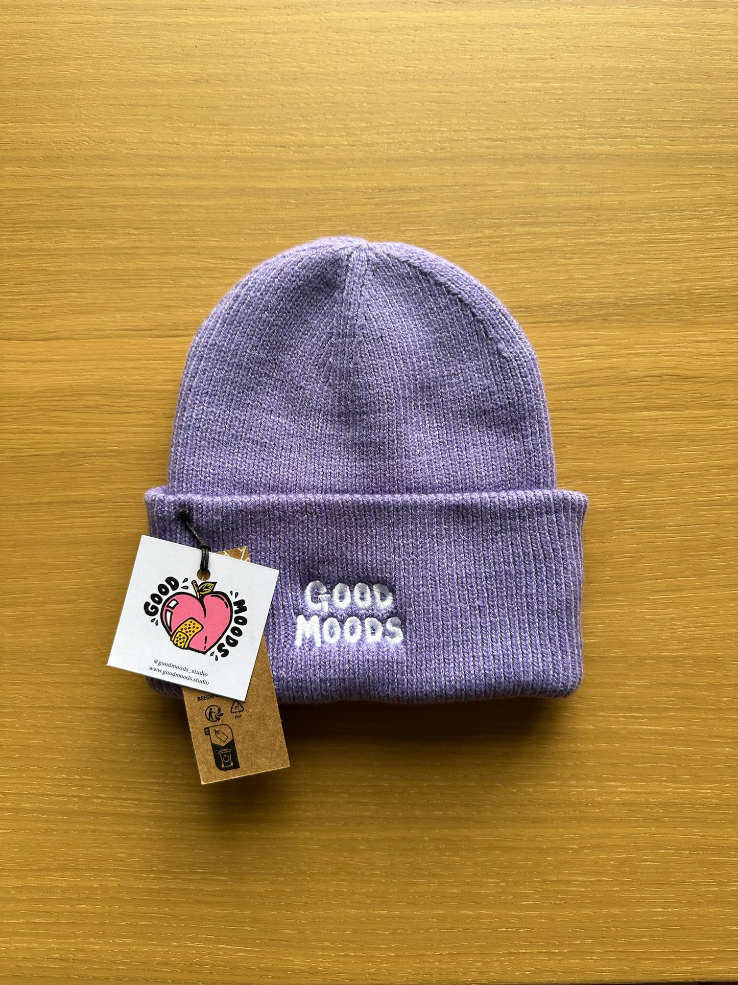 classic beanie // lilac