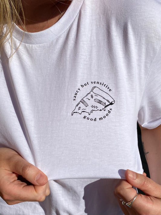 'sensitive pizza' // t-shirt (OLD STOCK)