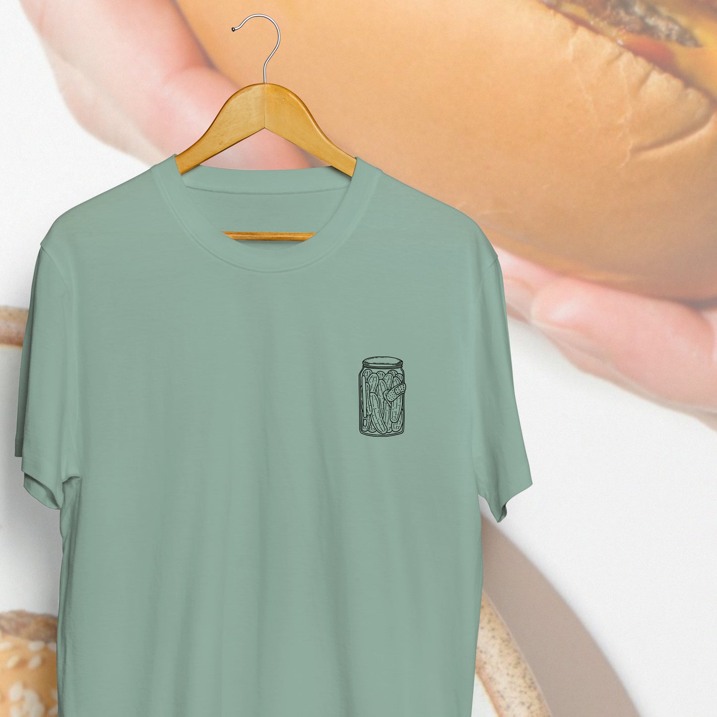 'PICKLES' // t-shirt in aloe