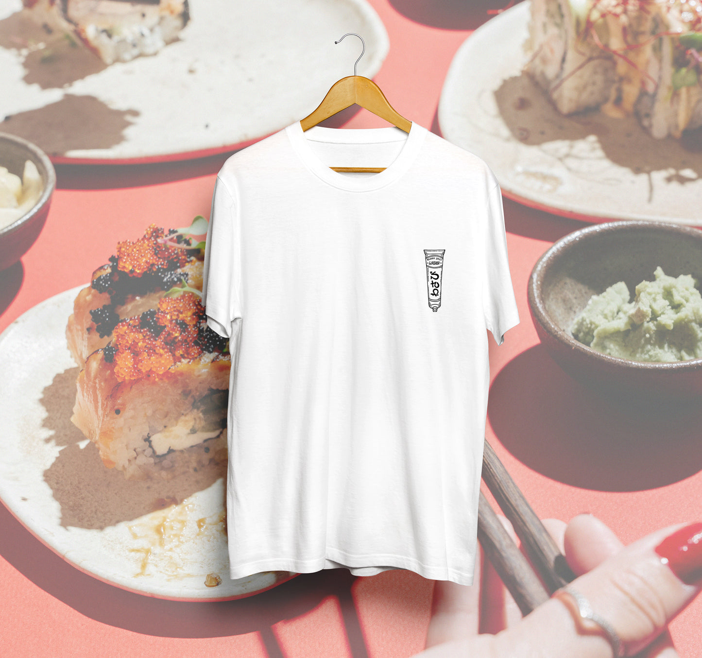 'WASABI' // t-shirt in white