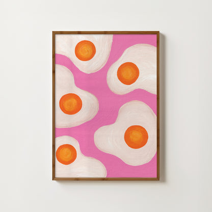 “Pink Eggs" // art print