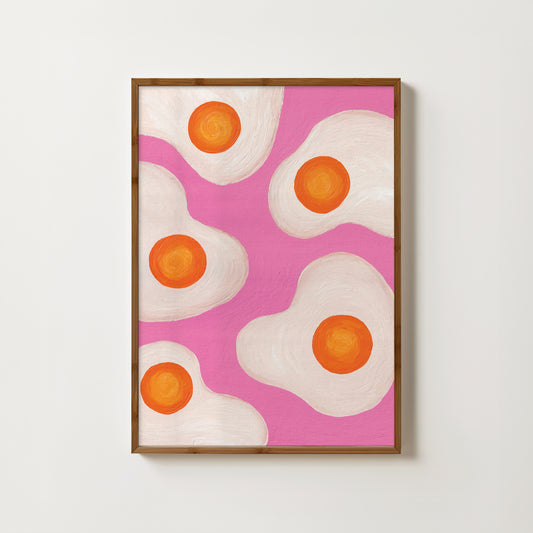 “Pink Eggs" // art print