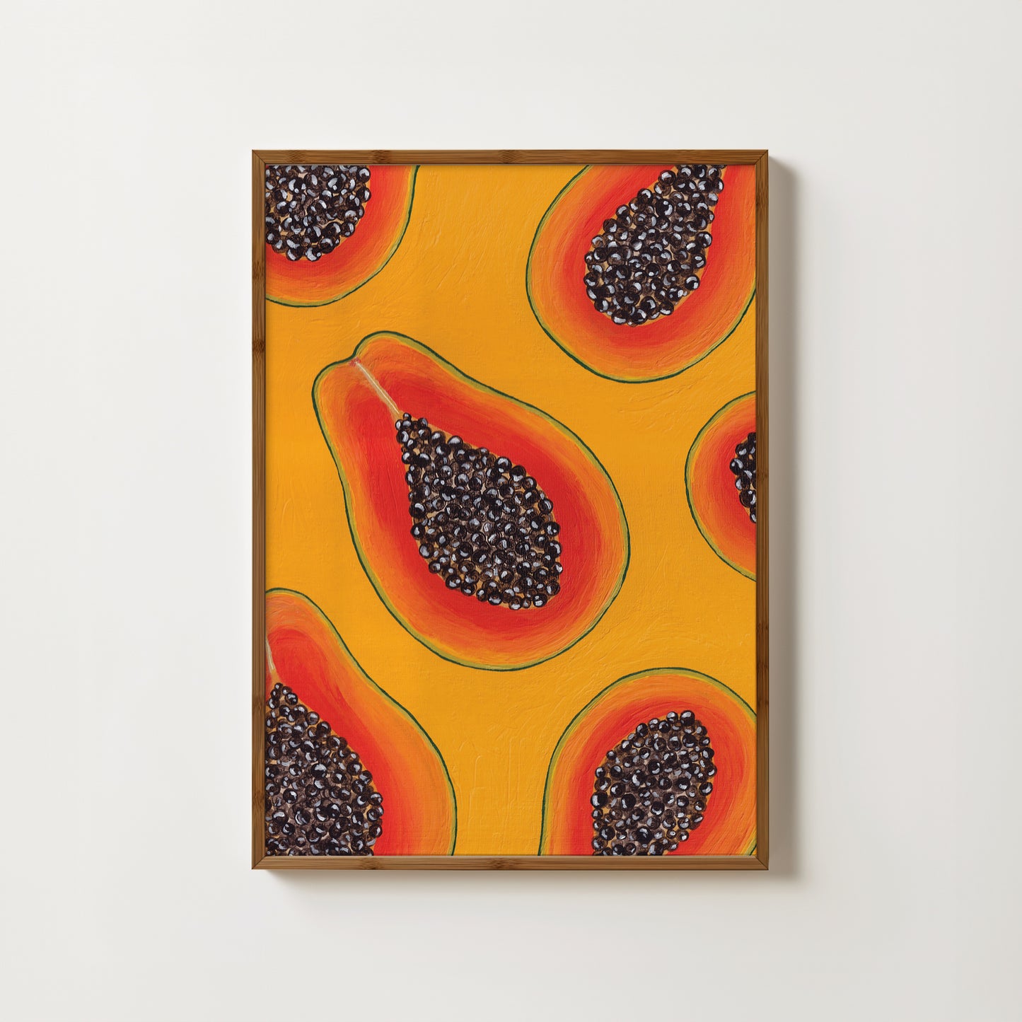 “Papaya" // art print