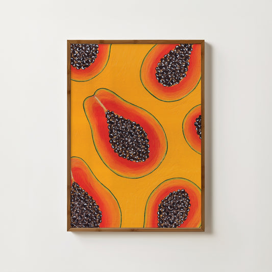 “Papaya" // art print