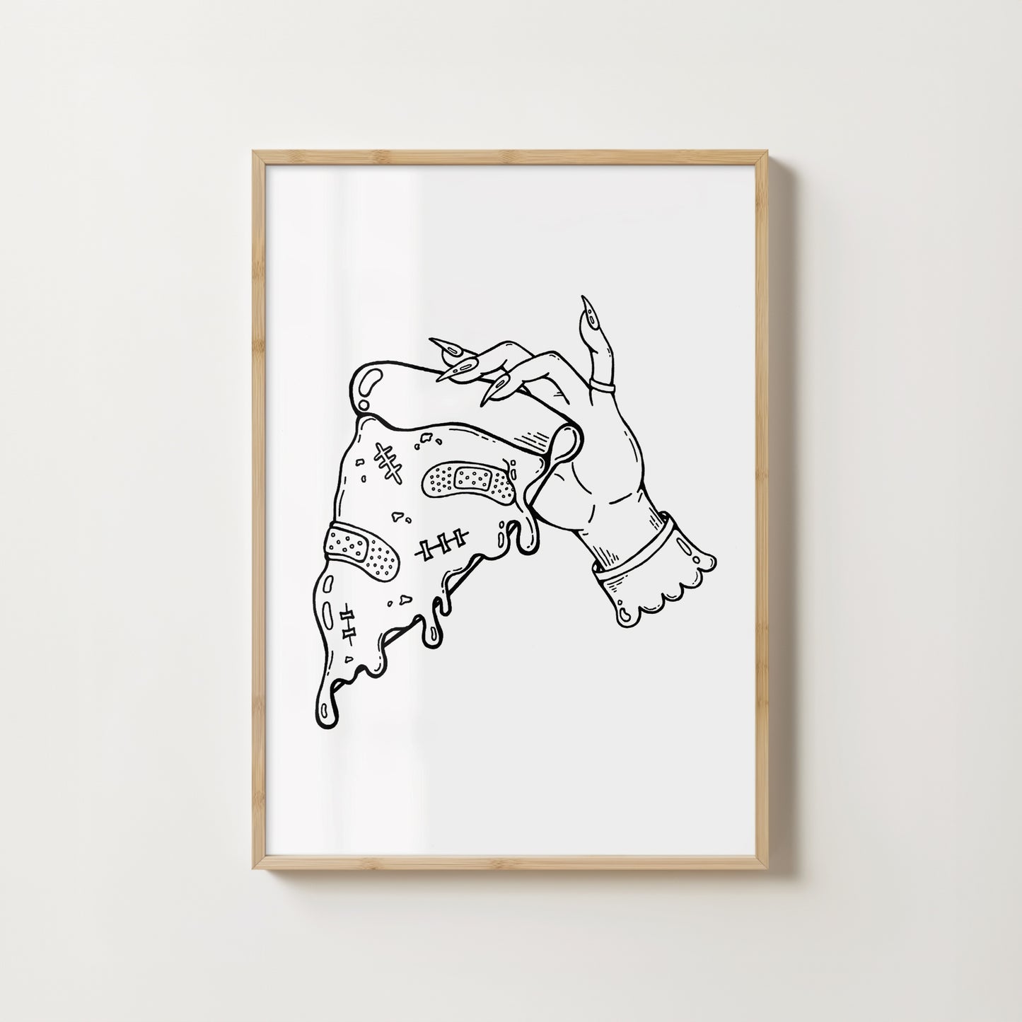 "Save Me A Slice" // art print