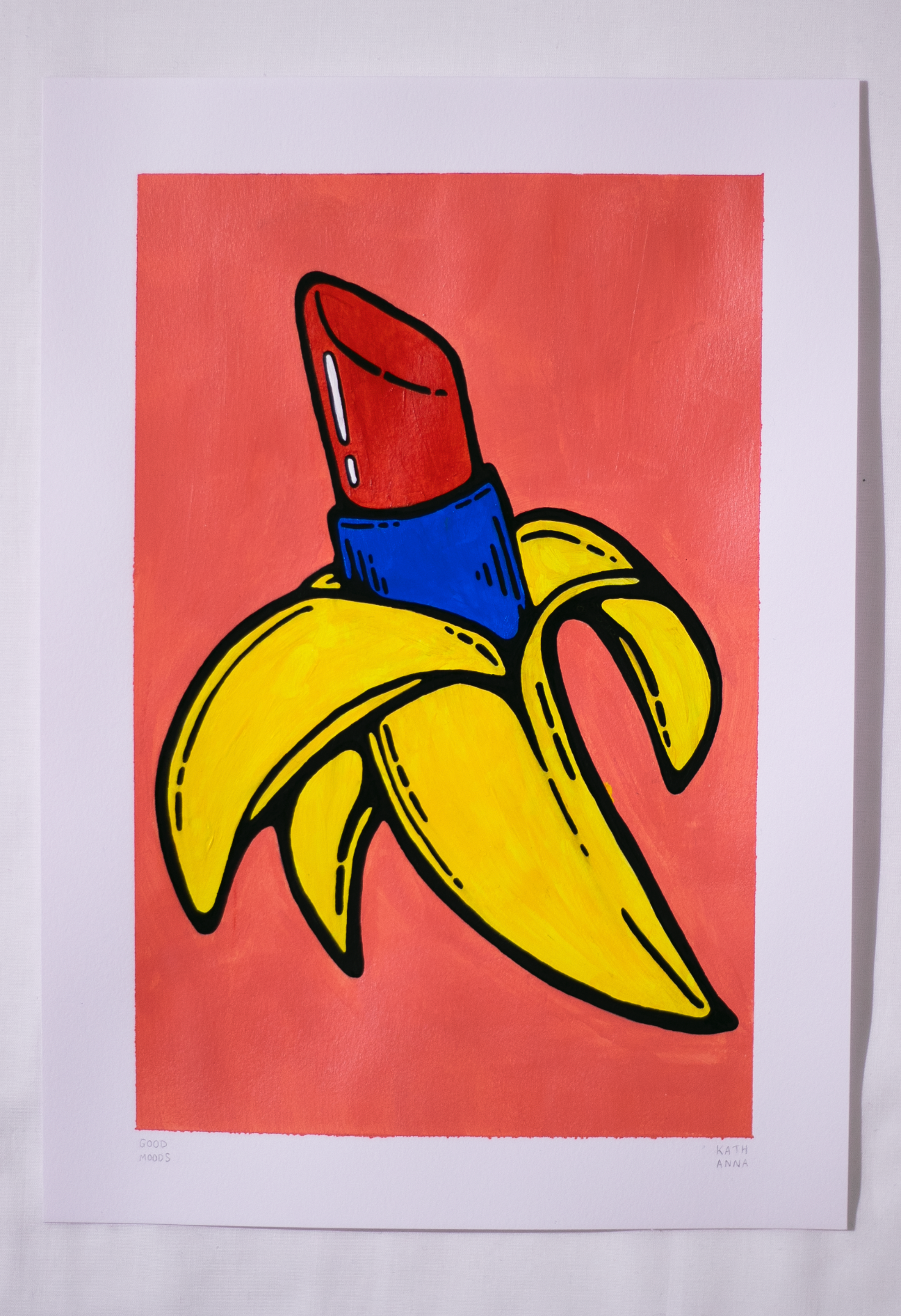 "Shade: Banana" // original (unframed or framed)