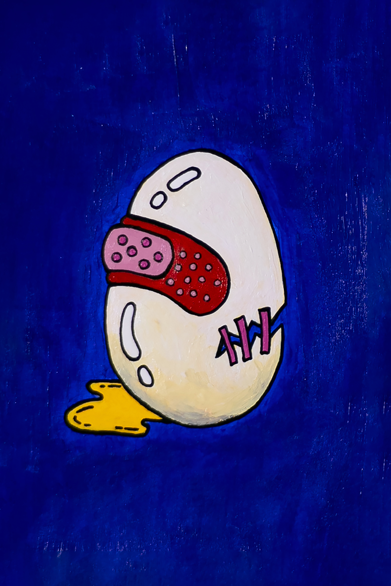 "Bruised Eggo" #2 // original (unframed or framed)