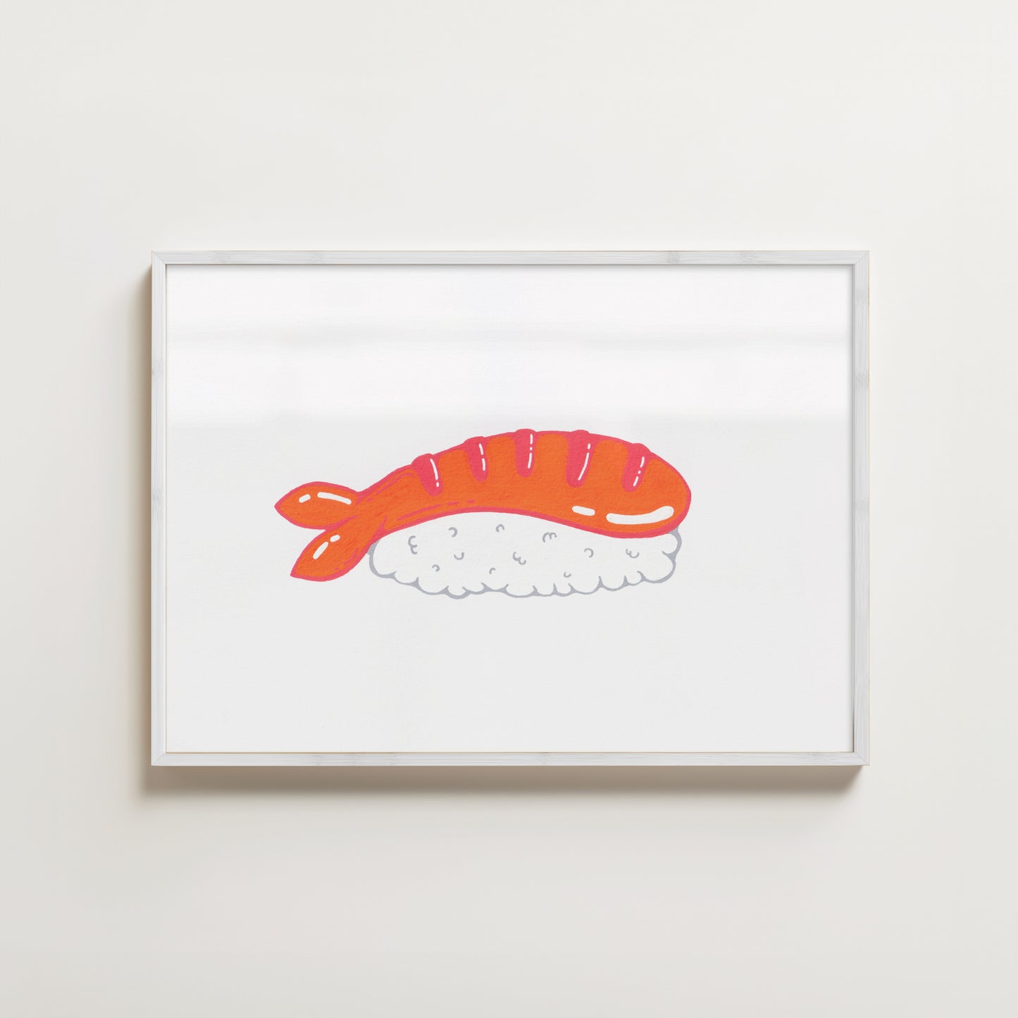 "Silly Little Sushi" // art print