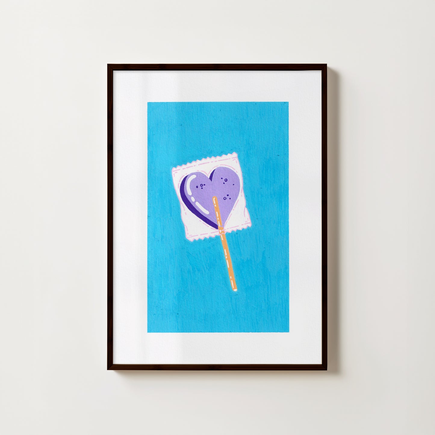 "Sucker For Blue" // art print