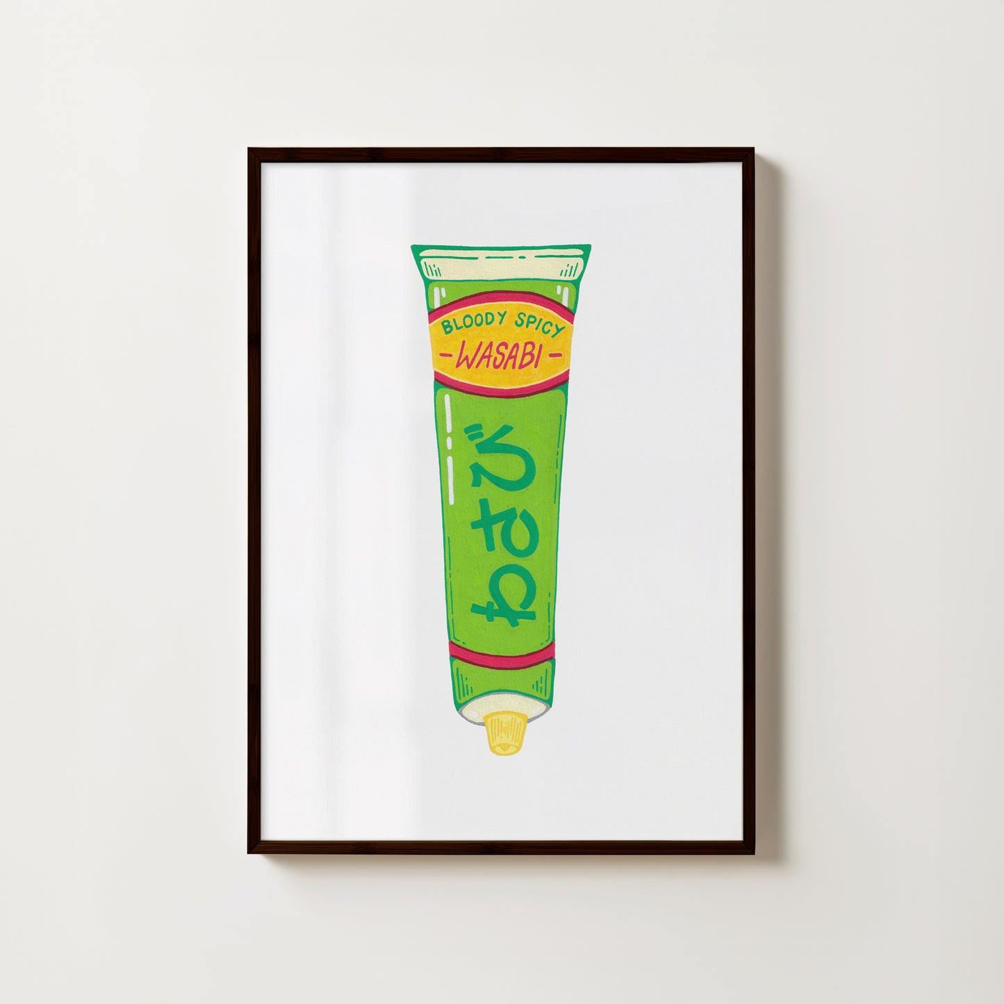 "Bloody Spicy Wasabi" // art print