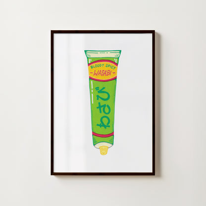 "Bloody Spicy Wasabi" // art print