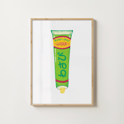 "Bloody Spicy Wasabi" // art print