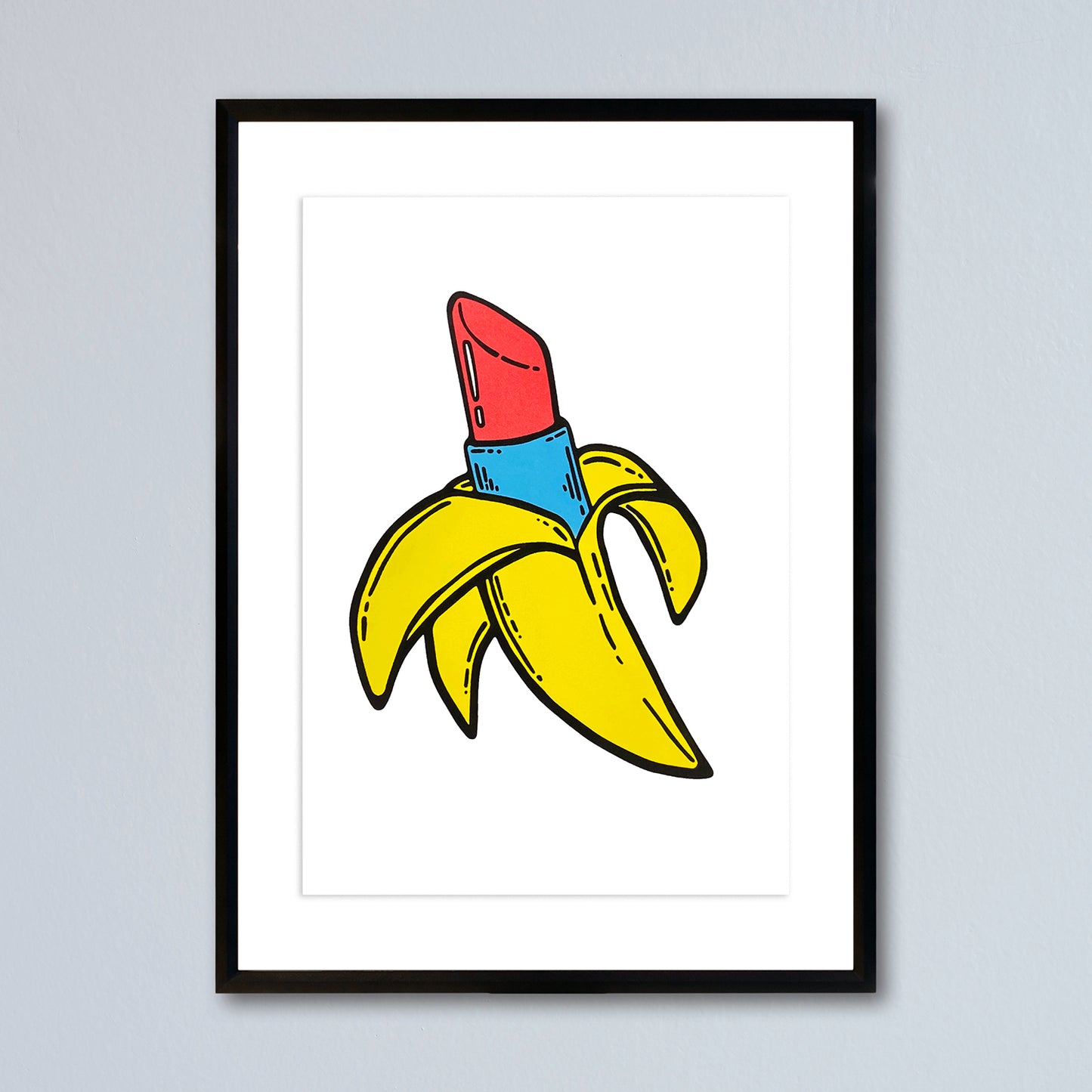 'banana #1' // LIMITED EDITION A4 screen print