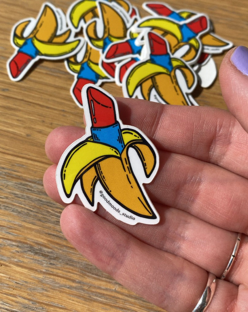 'banana' sticker