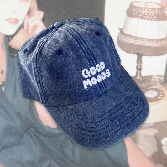 vintage cap // denim blue