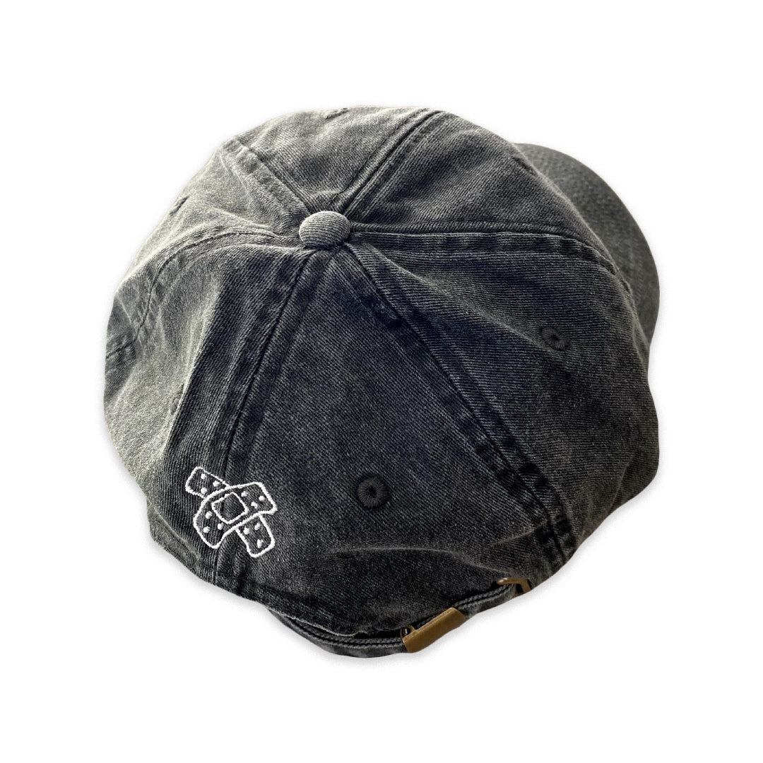 vintage cap // dark grey