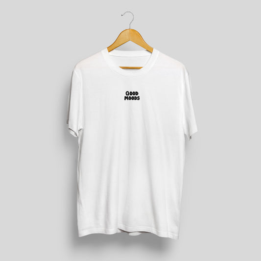 'good moods' // t-shirt in white