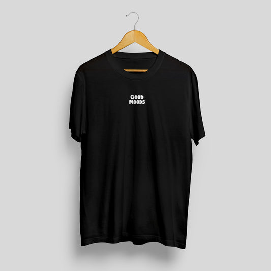 'good moods' // t-shirt in black