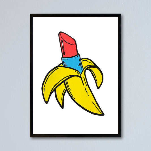 'banana #1' // LIMITED EDITION A4 screen print