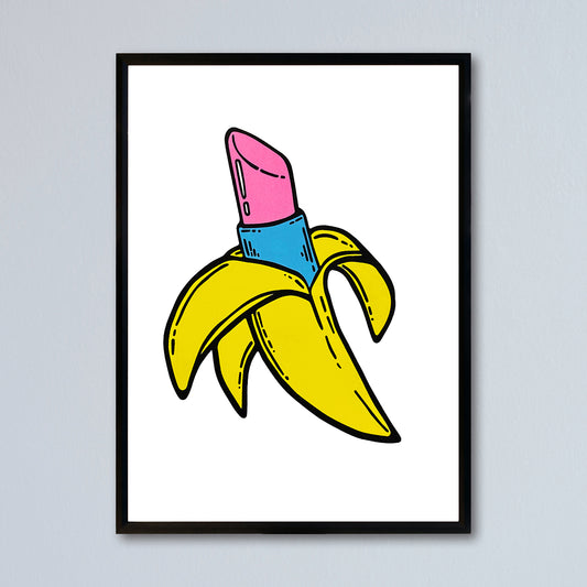 'banana #2' // LIMITED EDITION A4 screen print